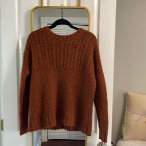 Aerie open back sweater